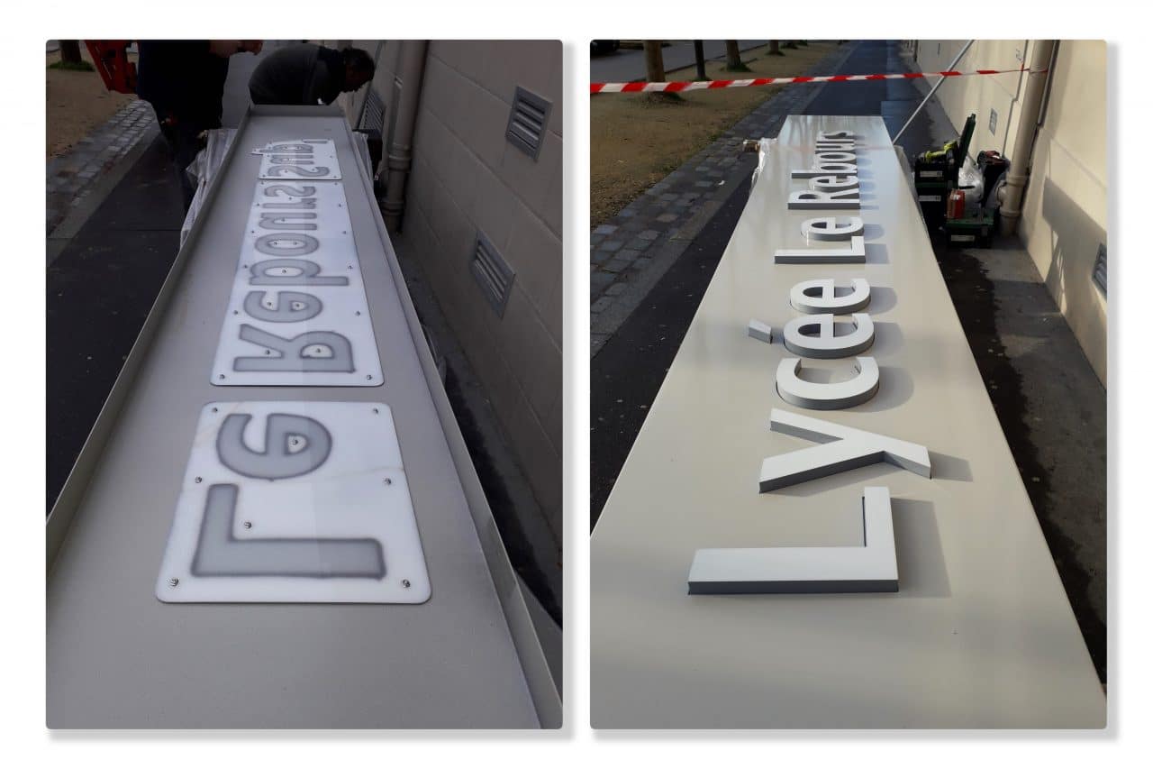 Au Bon Signe Parisien - Signalétique - Vitrophanies - Enseignes Enseignes et lettres - Au Bon Signe Parisien