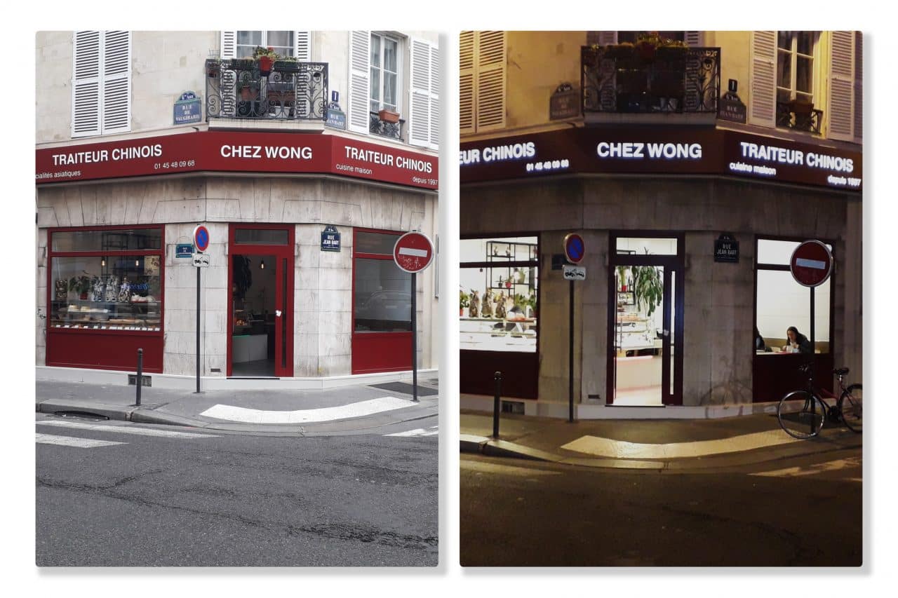 Au Bon Signe Parisien - Signalétique - Vitrophanies - Enseignes