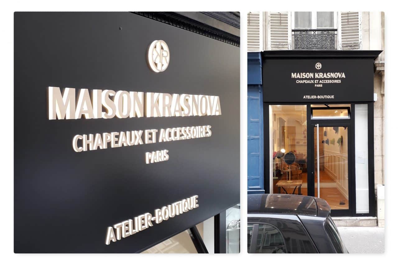 Au Bon Signe Parisien - Signalétique - Vitrophanies - Enseignes Enseignes et lettres - Au Bon Signe Parisien